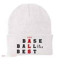 End Als Baseball Is The Best Baseball Lover Baseball Team Beanie thumb 0
