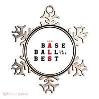 End Als Baseball Is The Best Baseball Lover Baseball Team Ornament thumb 0