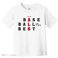 End Als Baseball Is The Best Baseball Lover Baseball Team Toddler T-Shirt thumb 0