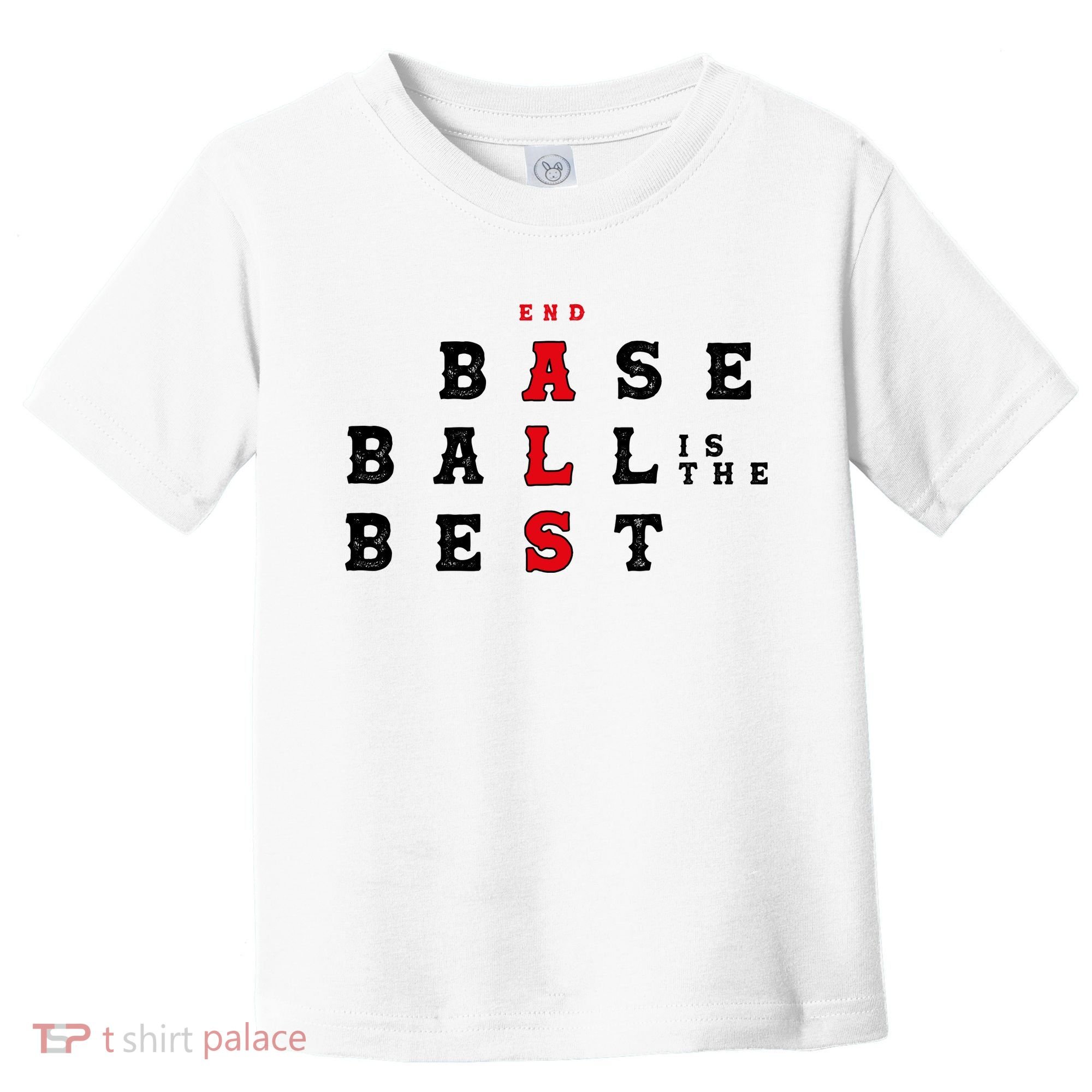 End Als Baseball Is The Best Baseball Lover Baseball Team Toddler T-Shirt