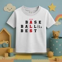 End Als Baseball Is The Best Baseball Lover Baseball Team Toddler T-Shirt thumb 3