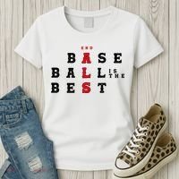 End Als Baseball Is The Best Baseball Lover Baseball Team Women's T-Shirt thumb 3