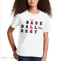 End Als Baseball Is The Best Baseball Lover Baseball Team Kids T-Shirt thumb 2