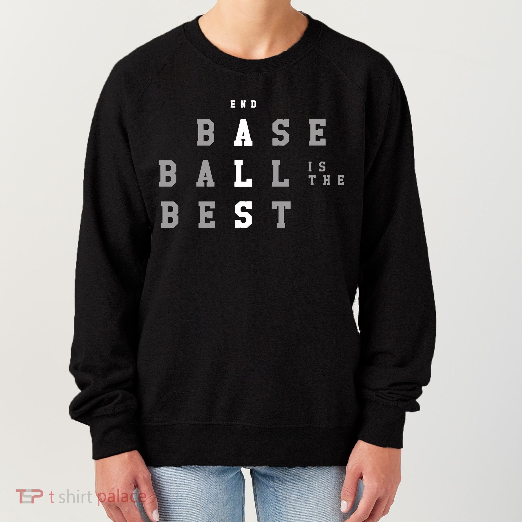 End Als Baseball Is The Best Women's Sweatshirt
