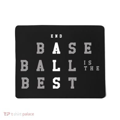 End Als Baseball Is The Best Mousepad