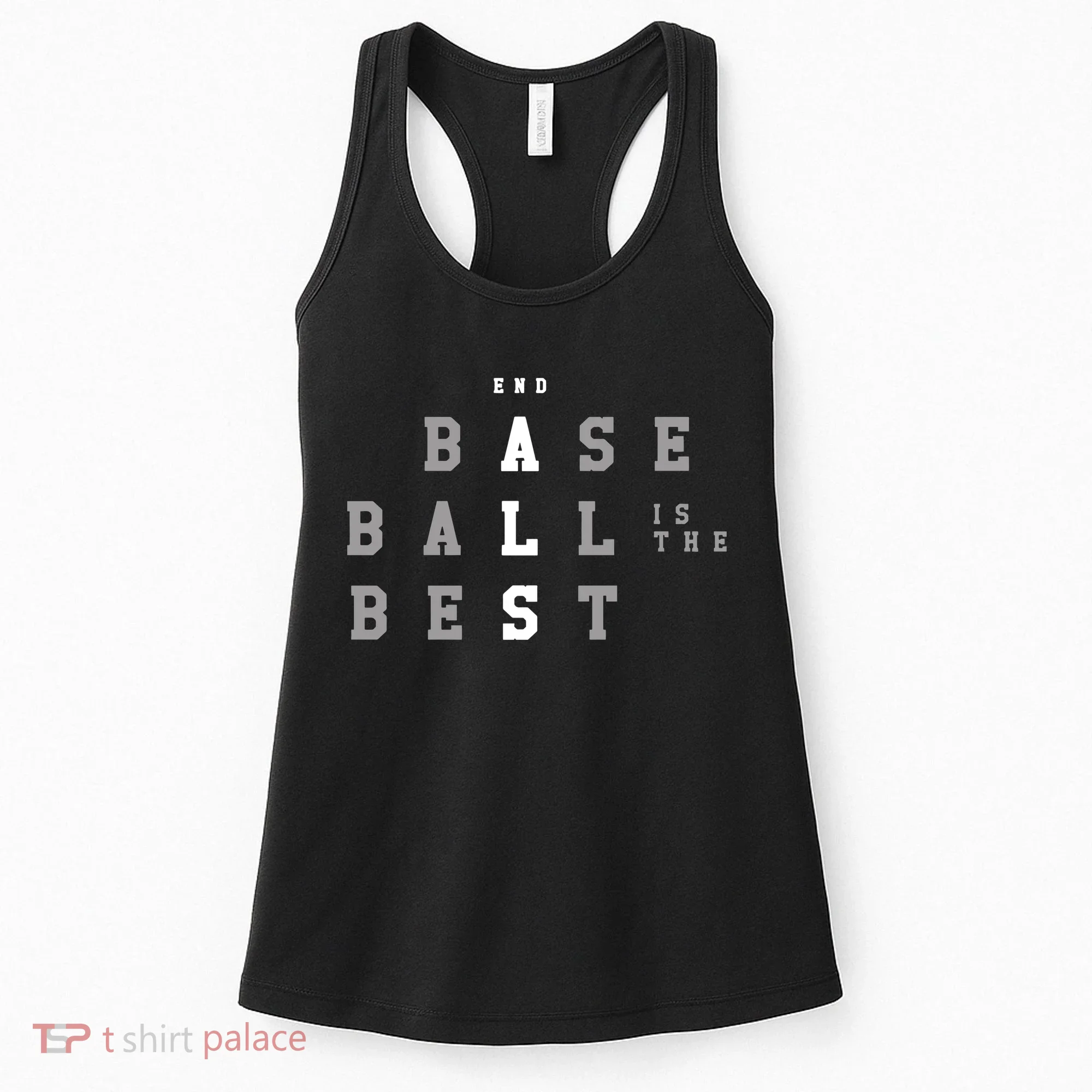 End Als Baseball Is The Best Women's Tank Top