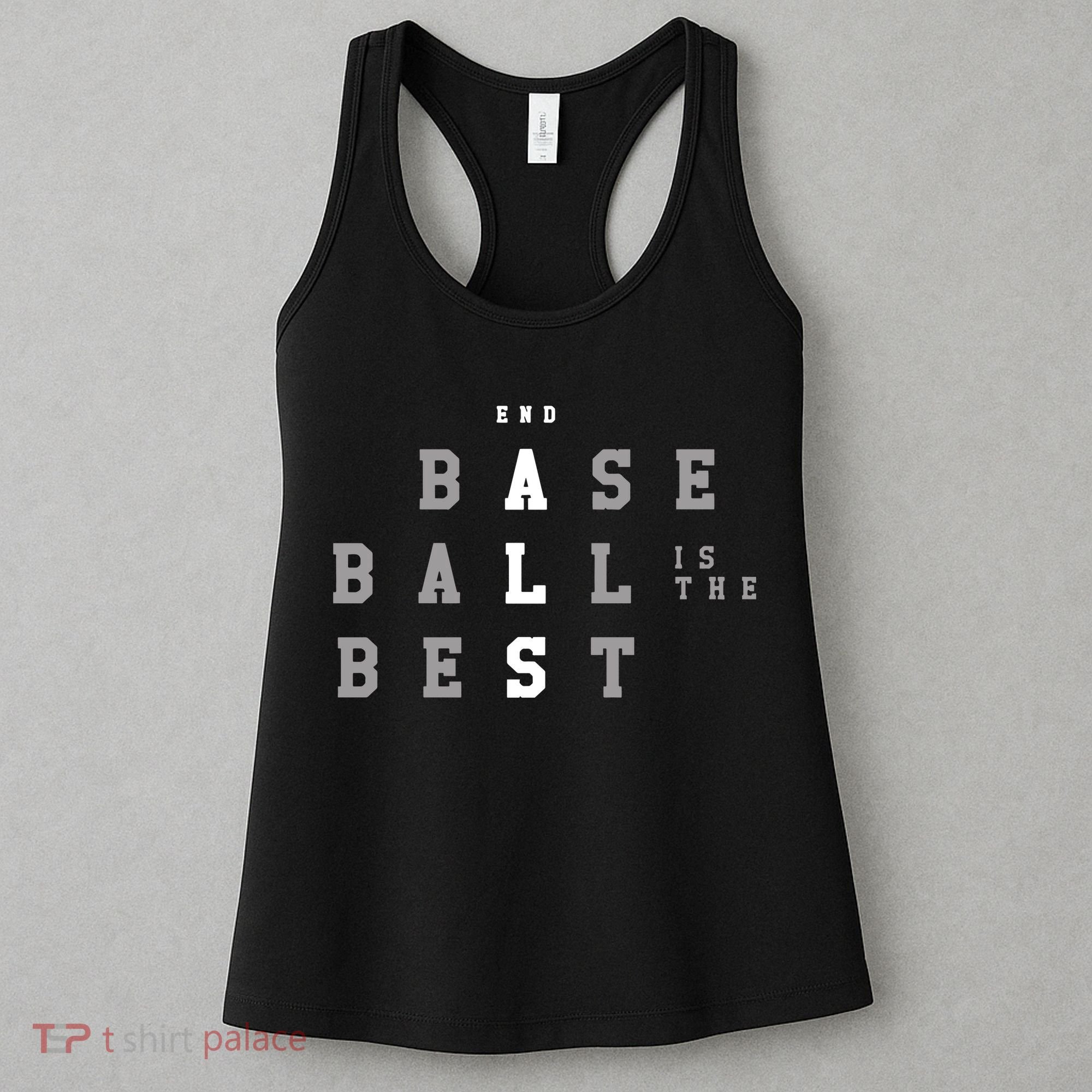 End Als Baseball Is The Best Women's Tank Top