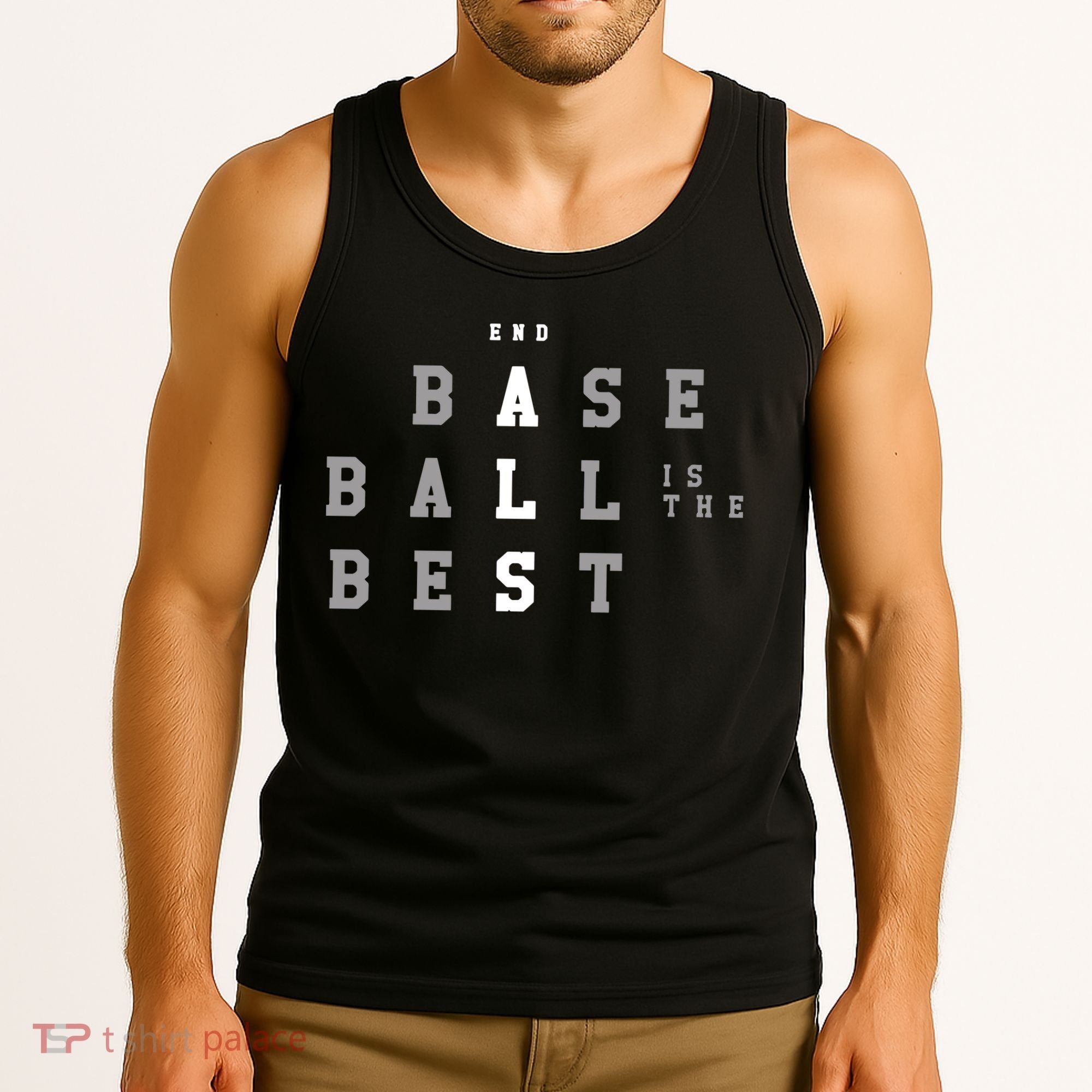 End Als Baseball Is The Best Tank Top