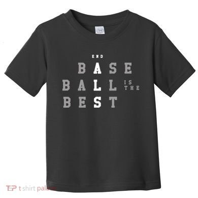 End Als Baseball Is The Best Toddler T-Shirt