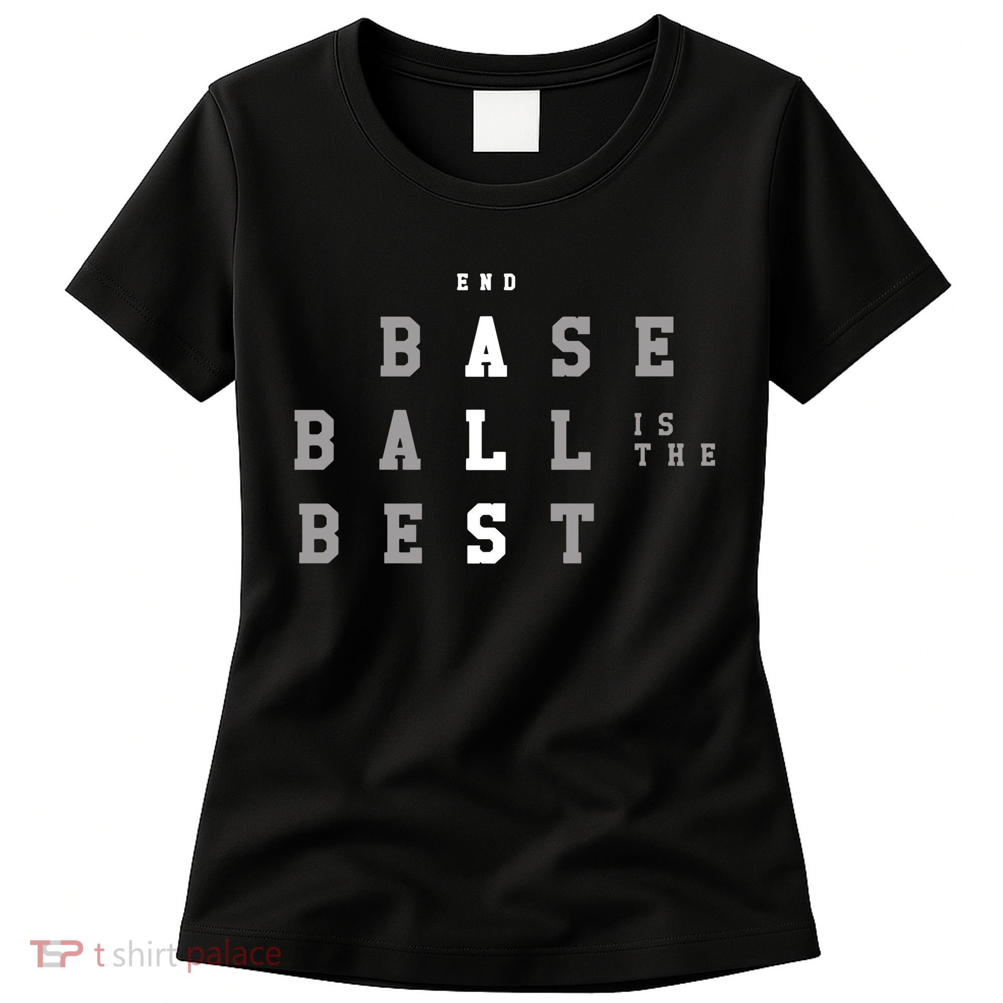 End Als Baseball Is The Best Women's T-Shirt