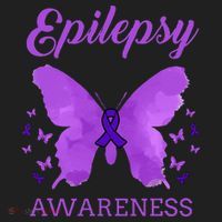 Epilepsy Awareness Butterfly Epilepsy Warrior Tumbler thumb 3