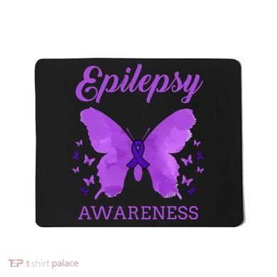 Epilepsy Awareness Butterfly Epilepsy Warrior Mousepad