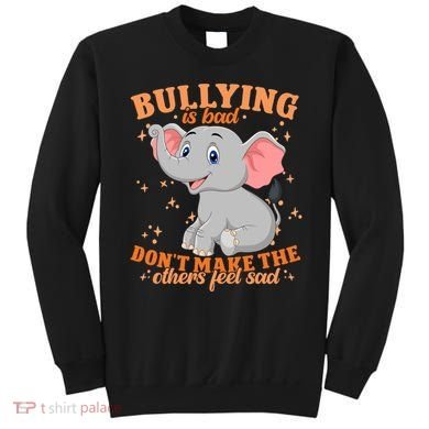 Elephant Anti Bullying Awareness Month Sweatshirt