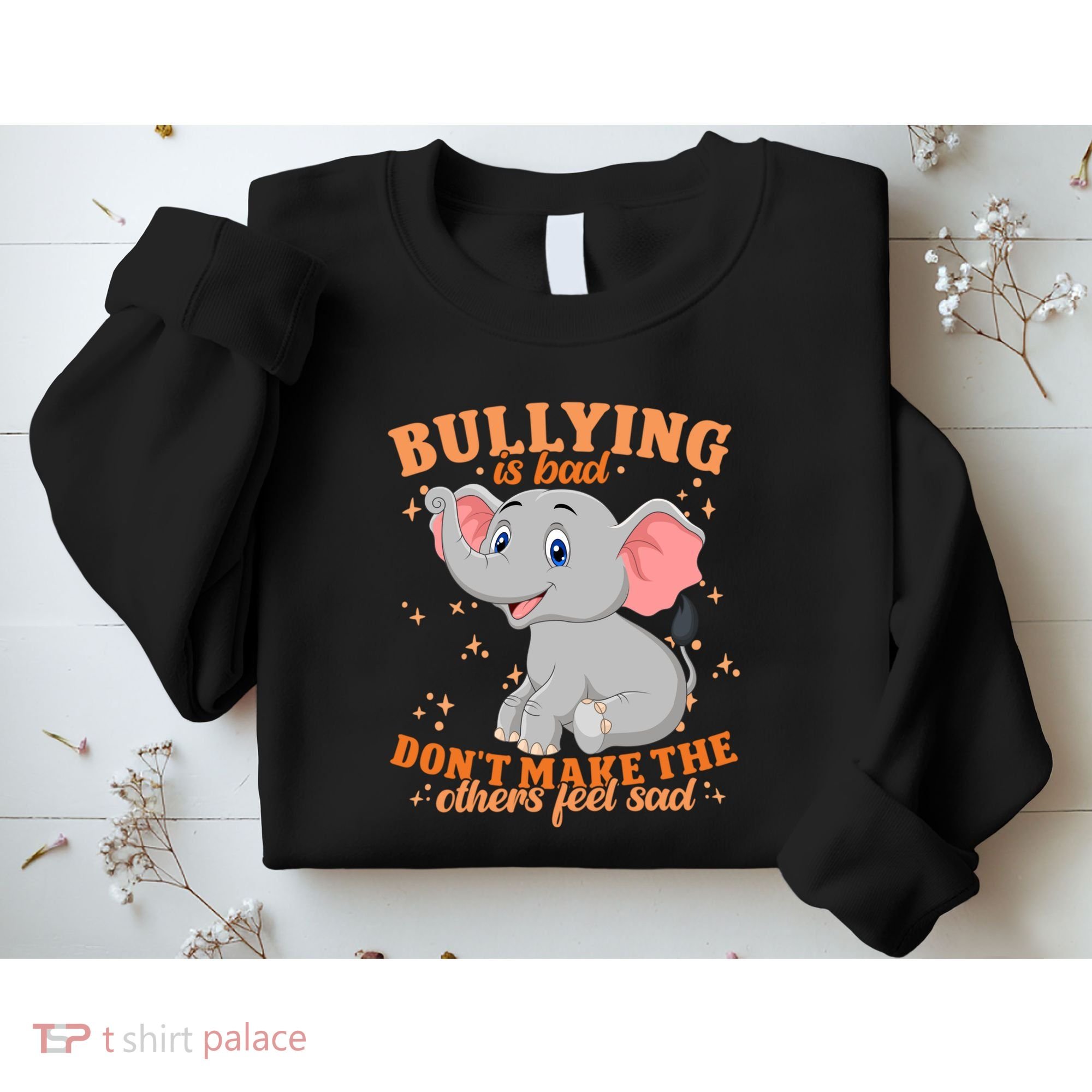 Elephant Anti Bullying Awareness Month Sweatshirt
