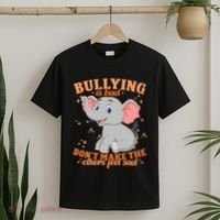 Elephant Anti Bullying Awareness Month T-Shirt thumb 2