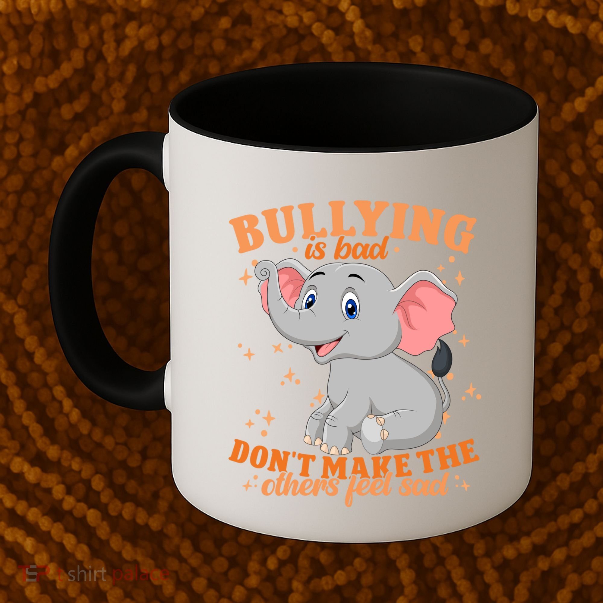 Elephant Anti Bullying Awareness Month Coffee Mug