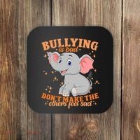 Elephant Anti Bullying Awareness Month Coaster thumb 0