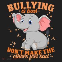 Elephant Anti Bullying Awareness Month Tumbler thumb 3