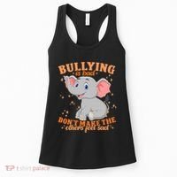 Elephant Anti Bullying Awareness Month Women's Tank Top thumb 0