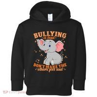 Elephant Anti Bullying Awareness Month Toddler Hoodie thumb 0
