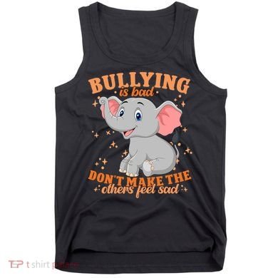 Elephant Anti Bullying Awareness Month Tank Top