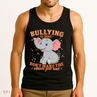 Elephant Anti Bullying Awareness Month Tank Top thumb 3