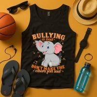 Elephant Anti Bullying Awareness Month Tank Top thumb 4