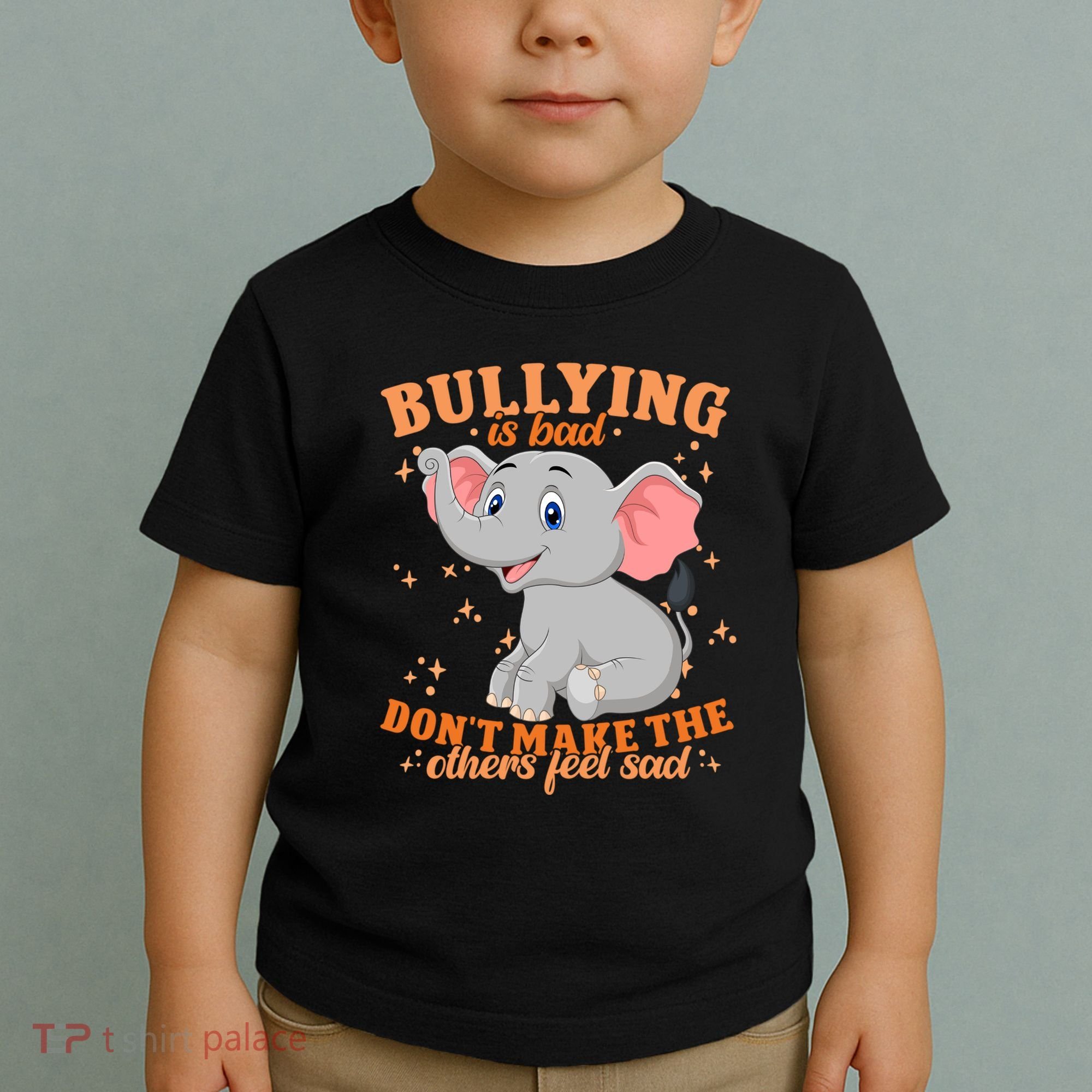 Elephant Anti Bullying Awareness Month Toddler T-Shirt