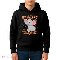Elephant Anti Bullying Awareness Month Kids Hoodie thumb 4