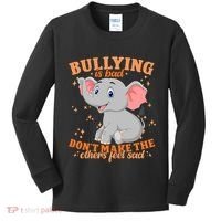 Elephant Anti Bullying Awareness Month Kids Long Sleeve Shirt thumb 0