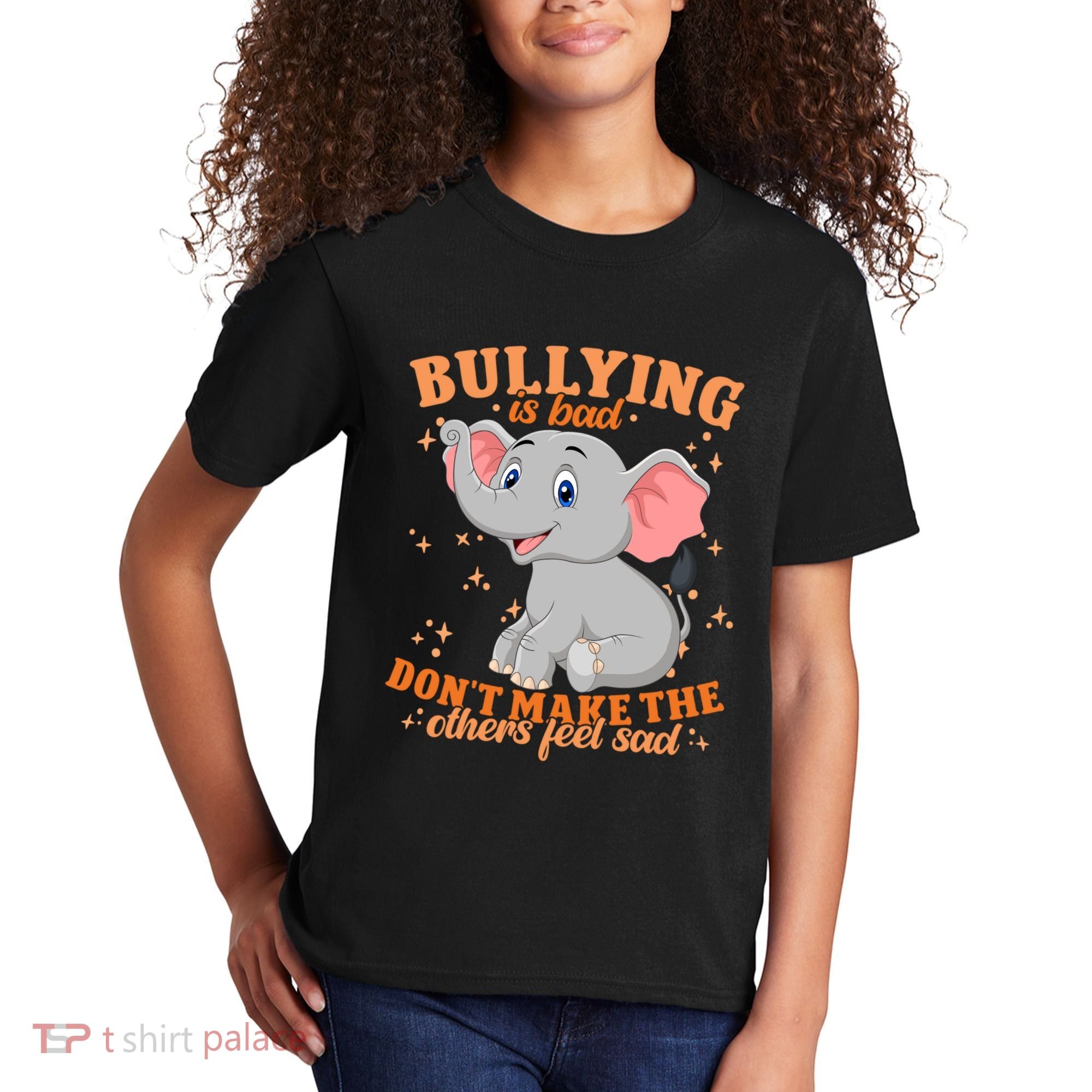 Elephant Anti Bullying Awareness Month Kids T-Shirt