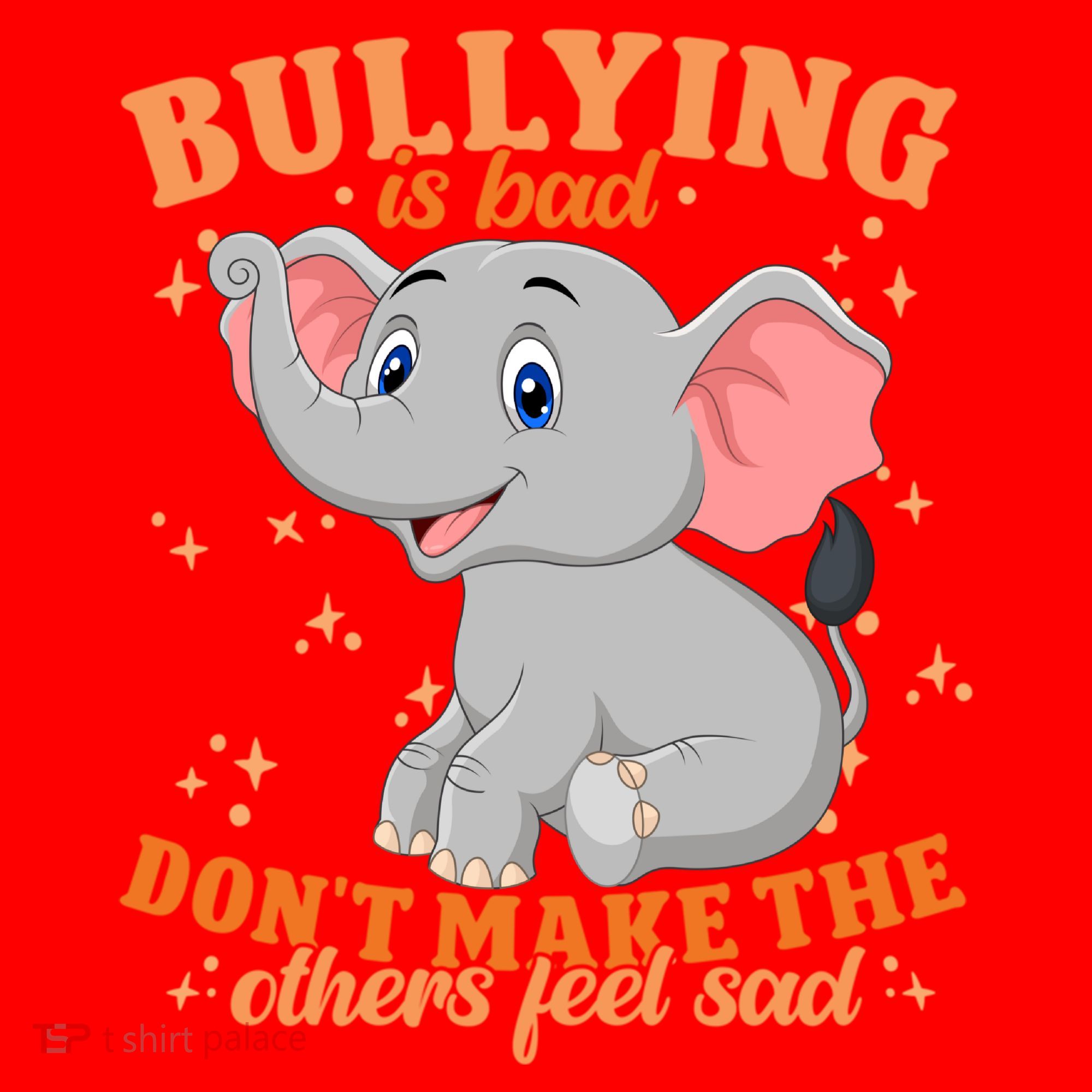 Elephant Anti Bullying Awareness Month Santa Hat