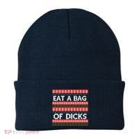 Eat A Bag Of Dicks Ugly Christmas1 Beanie thumb 0