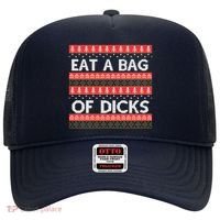 Eat A Bag Of Dicks Ugly Christmas1 Hat thumb 0