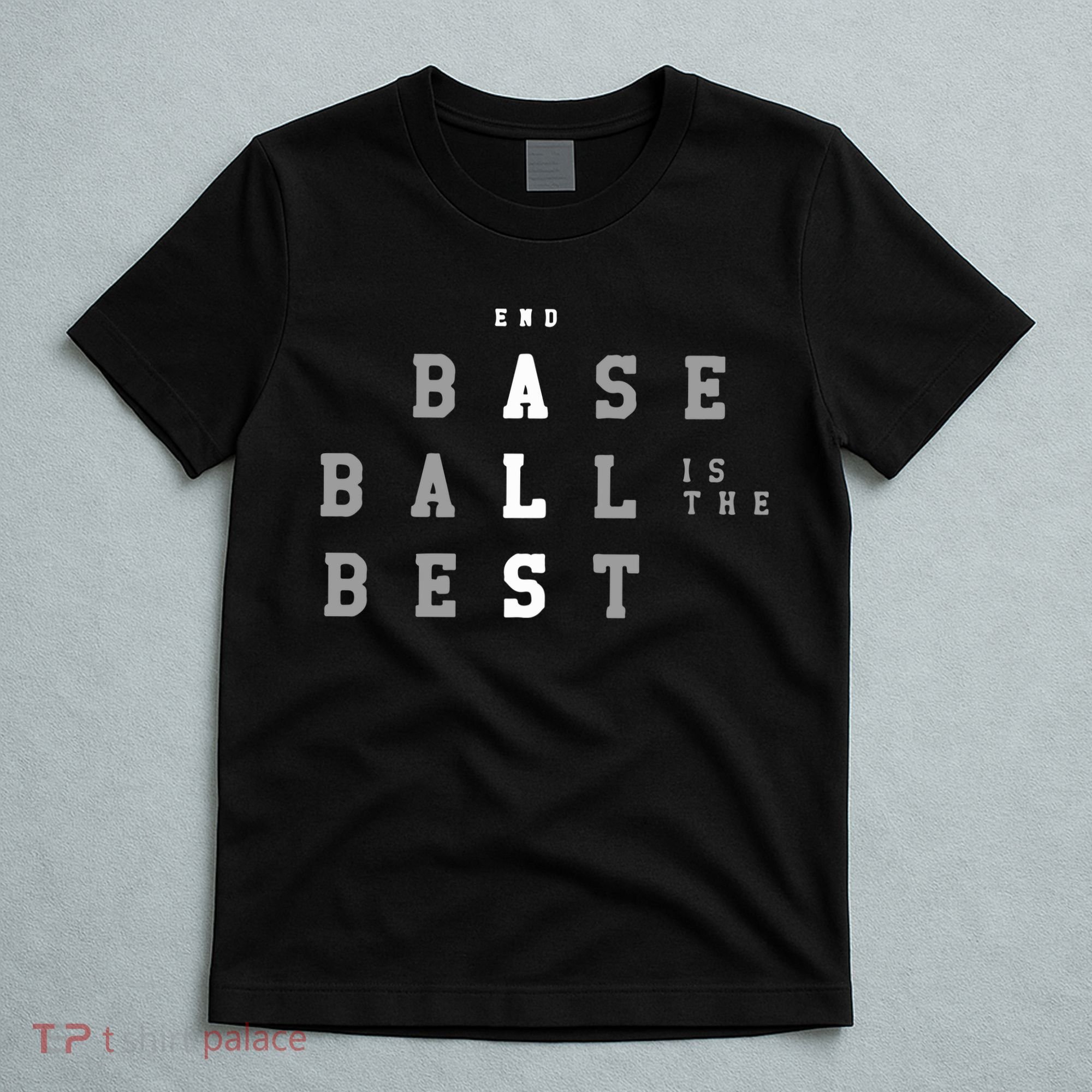 End ALS Baseball Is The Best Baseball Lover Baseball Team T-Shirt