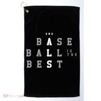 End ALS Baseball Is The Best Baseball Lover Baseball Team Golf Towel thumb 0
