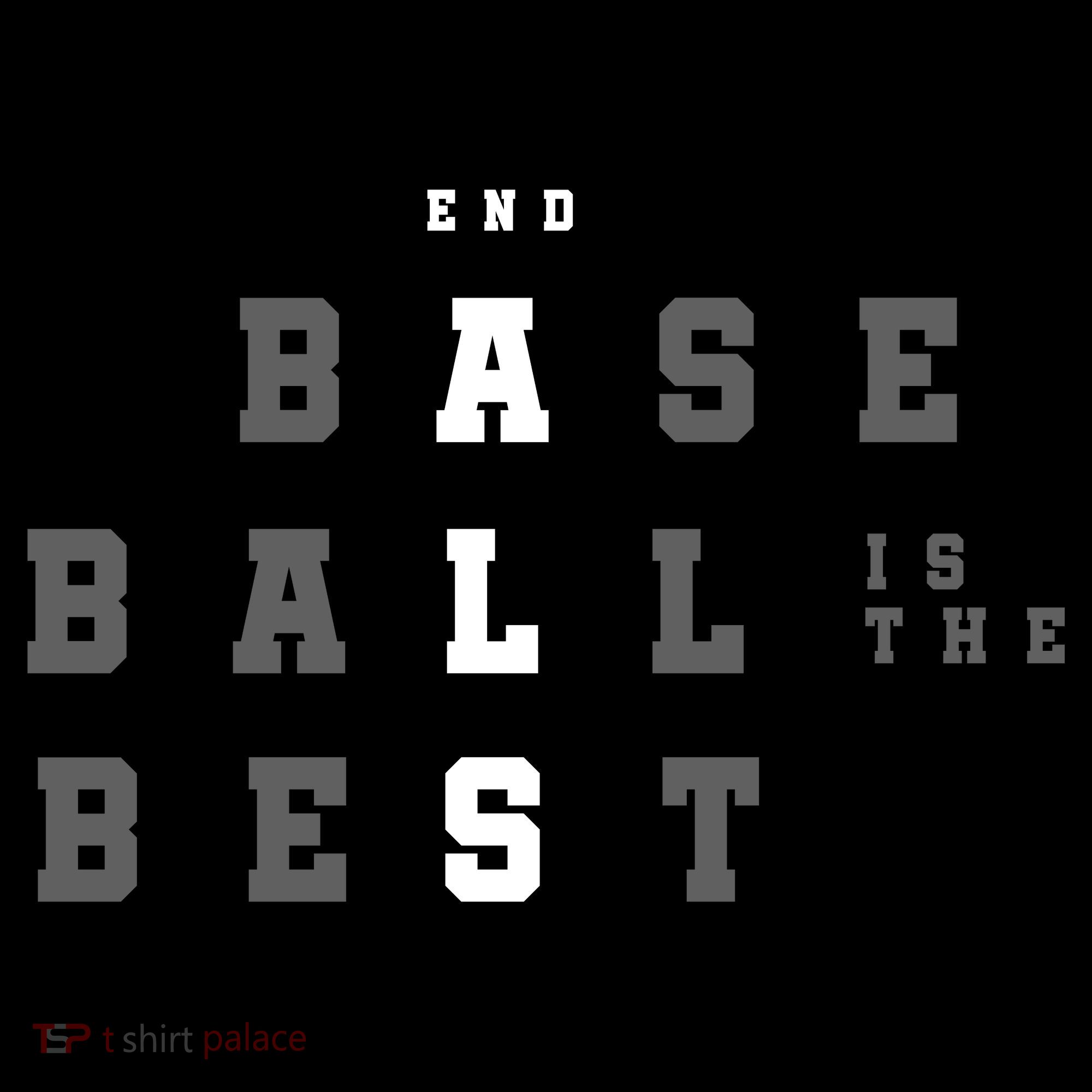 End ALS Baseball Is The Best Baseball Lover Baseball Team T-Shirt