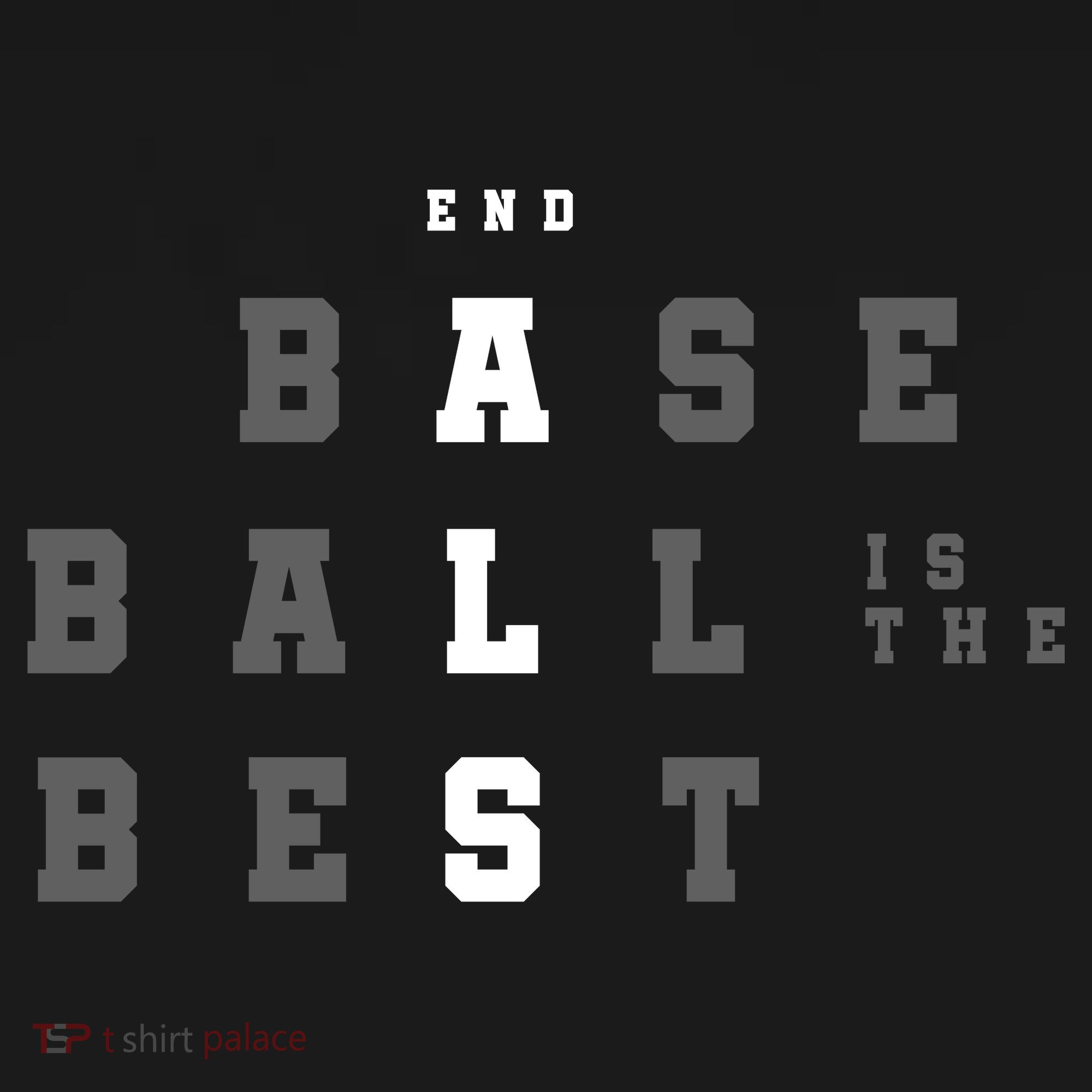 End ALS Baseball Is The Best Baseball Lover Baseball Team Coaster