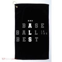 End ALS Baseball Is The Best Baseball Lover Baseball Team Golf Towel thumb 0