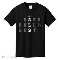 End ALS Baseball Is The Best Baseball Lover Baseball Team Kids T-Shirt thumb 0