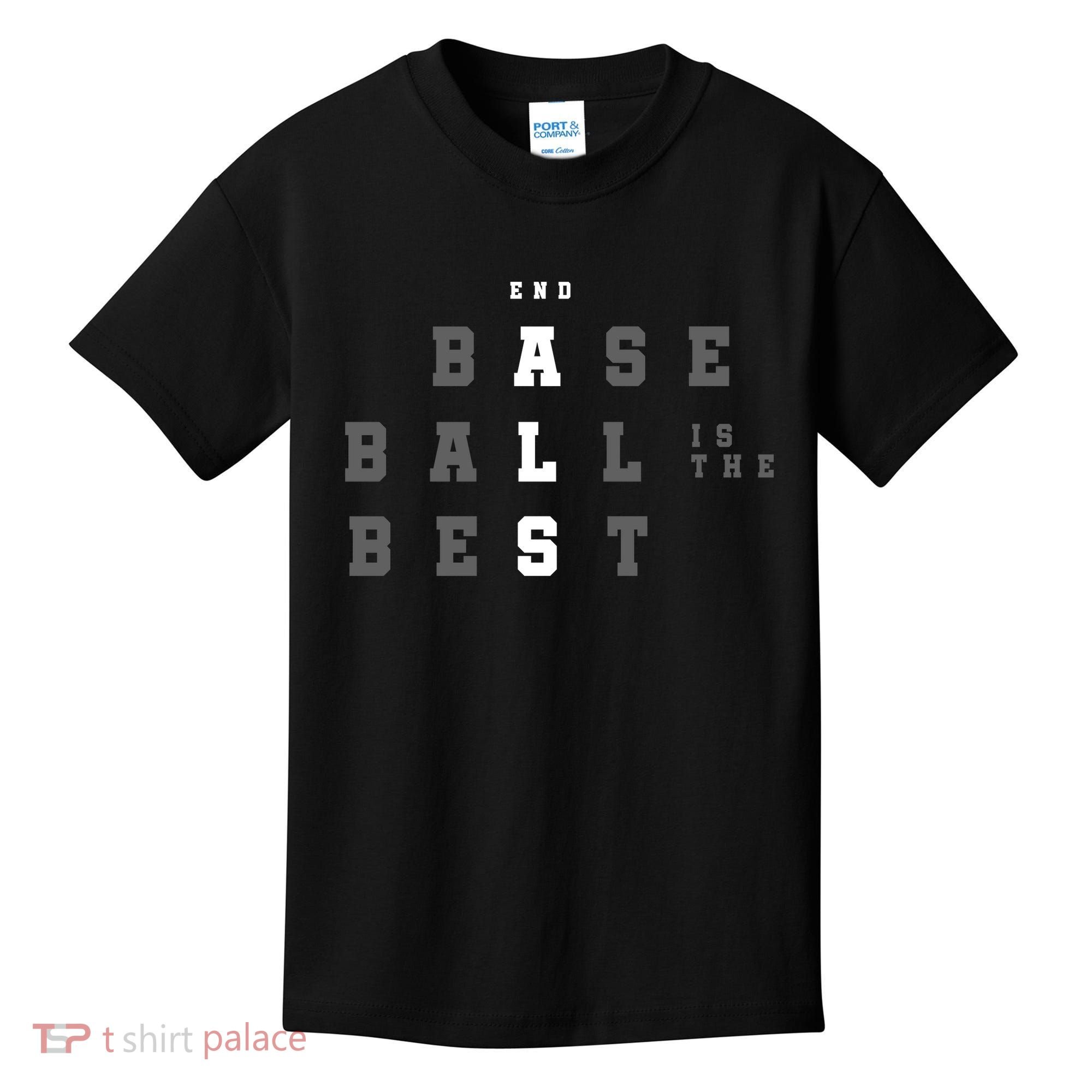 End ALS Baseball Is The Best Baseball Lover Baseball Team Kids T-Shirt
