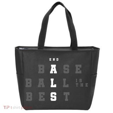 End ALS Baseball Is The Best Baseball Lover Baseball Team Tote Bag