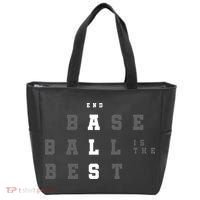 End ALS Baseball Is The Best Baseball Lover Baseball Team Tote Bag thumb 0