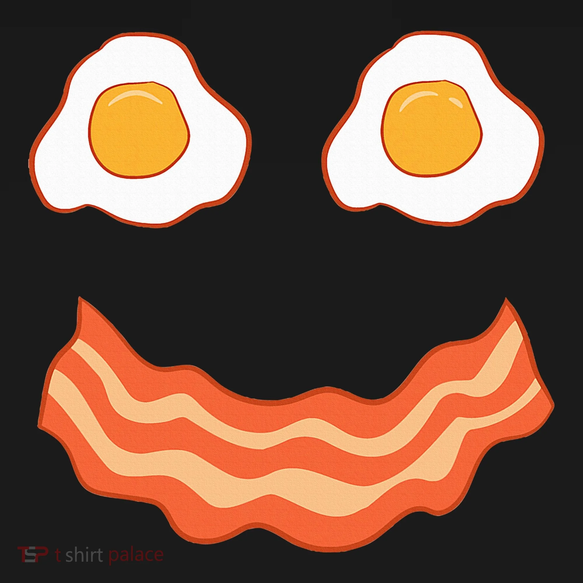 Egg And Bacon Egg And Bacon Face Brunch Breakfast Doggie Tank