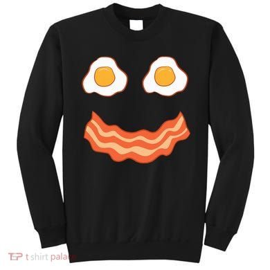 Egg And Bacon Egg And Bacon Face Brunch Breakfast Sweatshirt