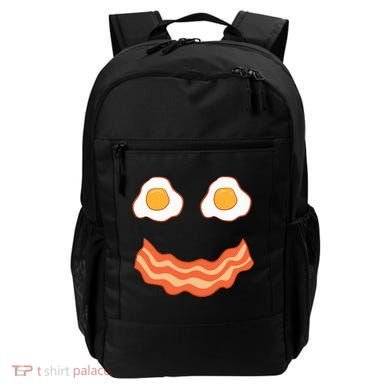 Egg And Bacon Egg And Bacon Face Brunch Breakfast Backpack