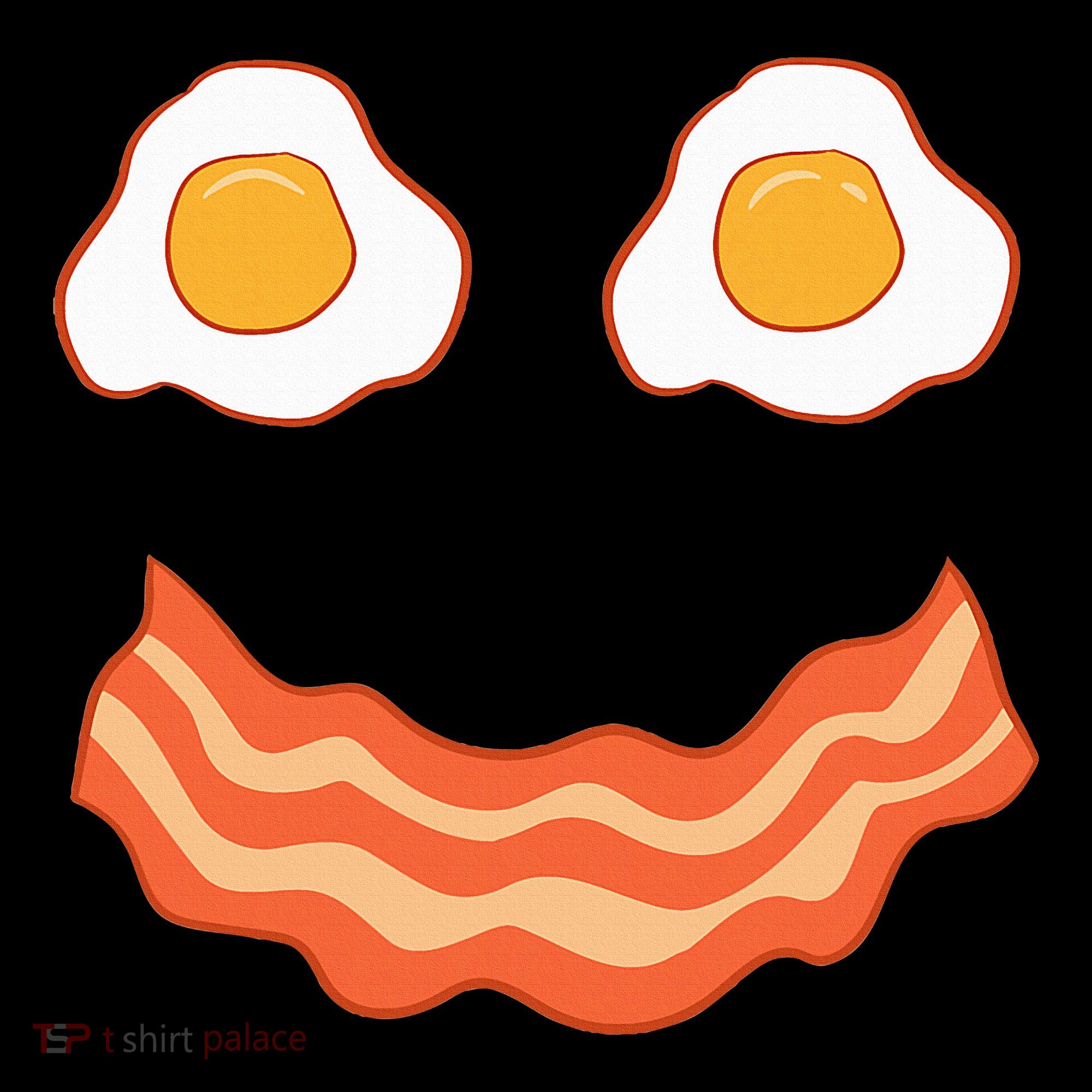 Egg And Bacon Egg And Bacon Face Brunch Breakfast Bucket Hat