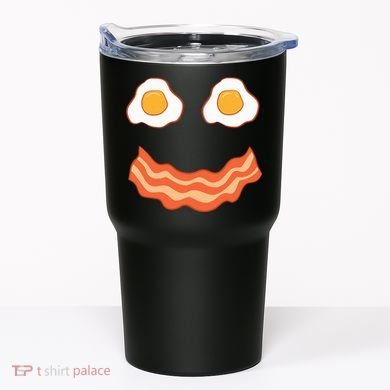 Egg And Bacon Egg And Bacon Face Brunch Breakfast Tumbler