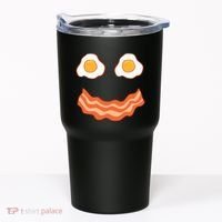 Egg And Bacon Egg And Bacon Face Brunch Breakfast Tumbler thumb 0