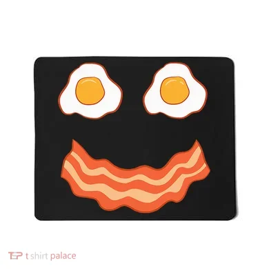 Egg And Bacon Egg And Bacon Face Brunch Breakfast Mousepad